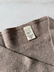 Billy Bamboo - Fuzzy Wool Cravat Scarf | Sand