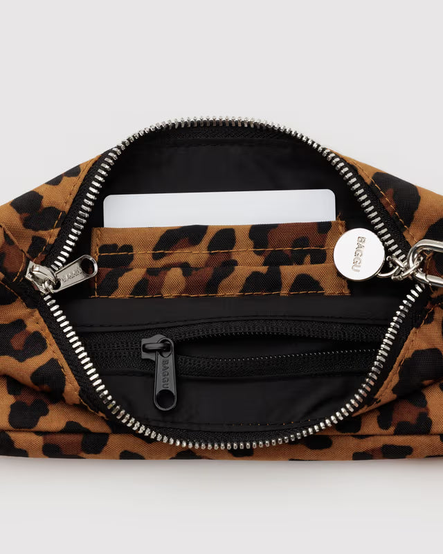 Baggu - Nylon Pochette | Leopard