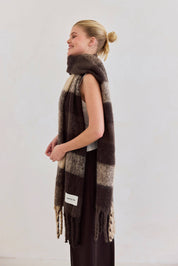Arctic Fox & Co. - The Reykjavik Scarf | Brown Check