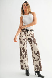 Just Black Denim - Longer Length Wide Leg | Cow