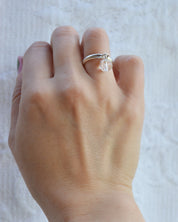 Gem & Blue - Kizzy Charm Ring | Silver