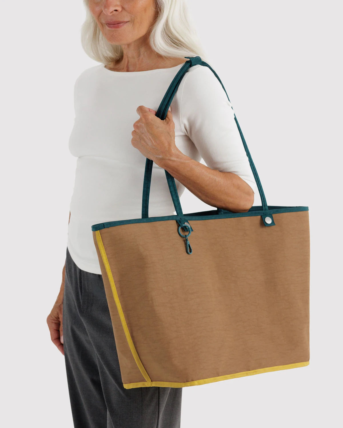 Baggu - Large Nylon Reversible Tote | Deep Sea Mix
