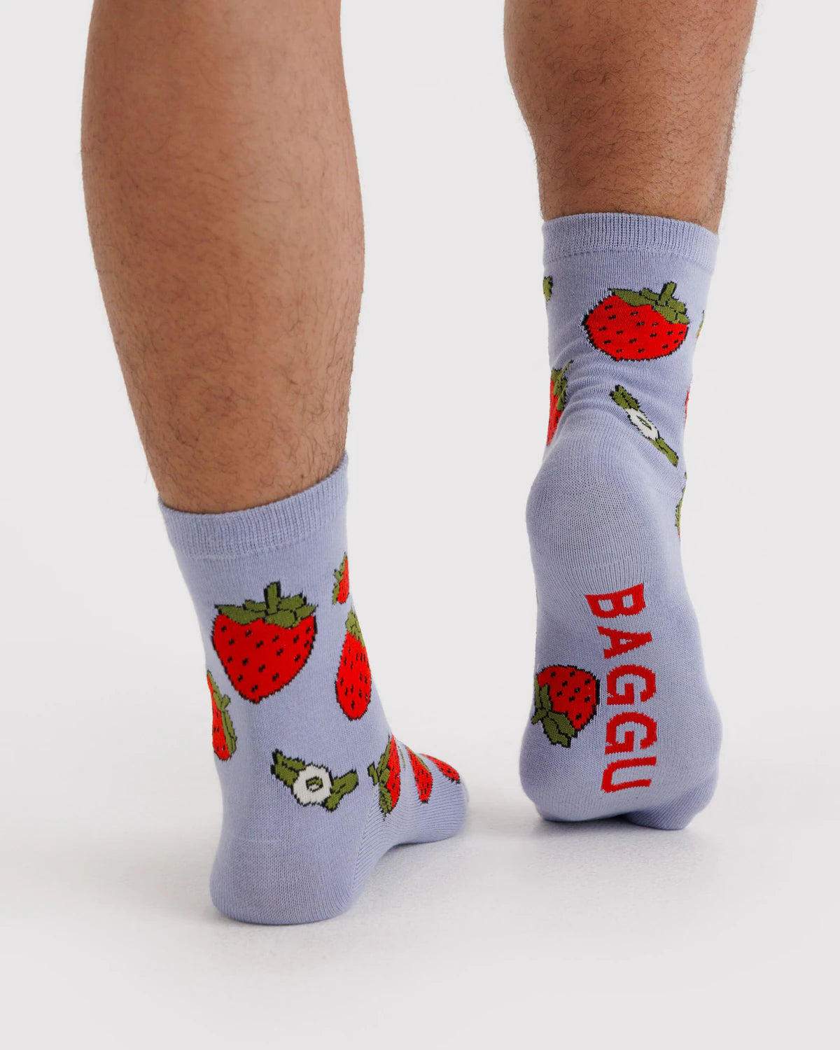Baggu - Crew Sock | Strawberry Blossom