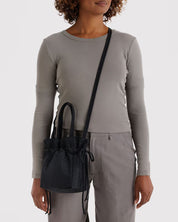 Baggu - Nylon Drawstring Bag | Black