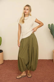 Dottie Dottié Garage - Pull-On Balloon Pants | Olive