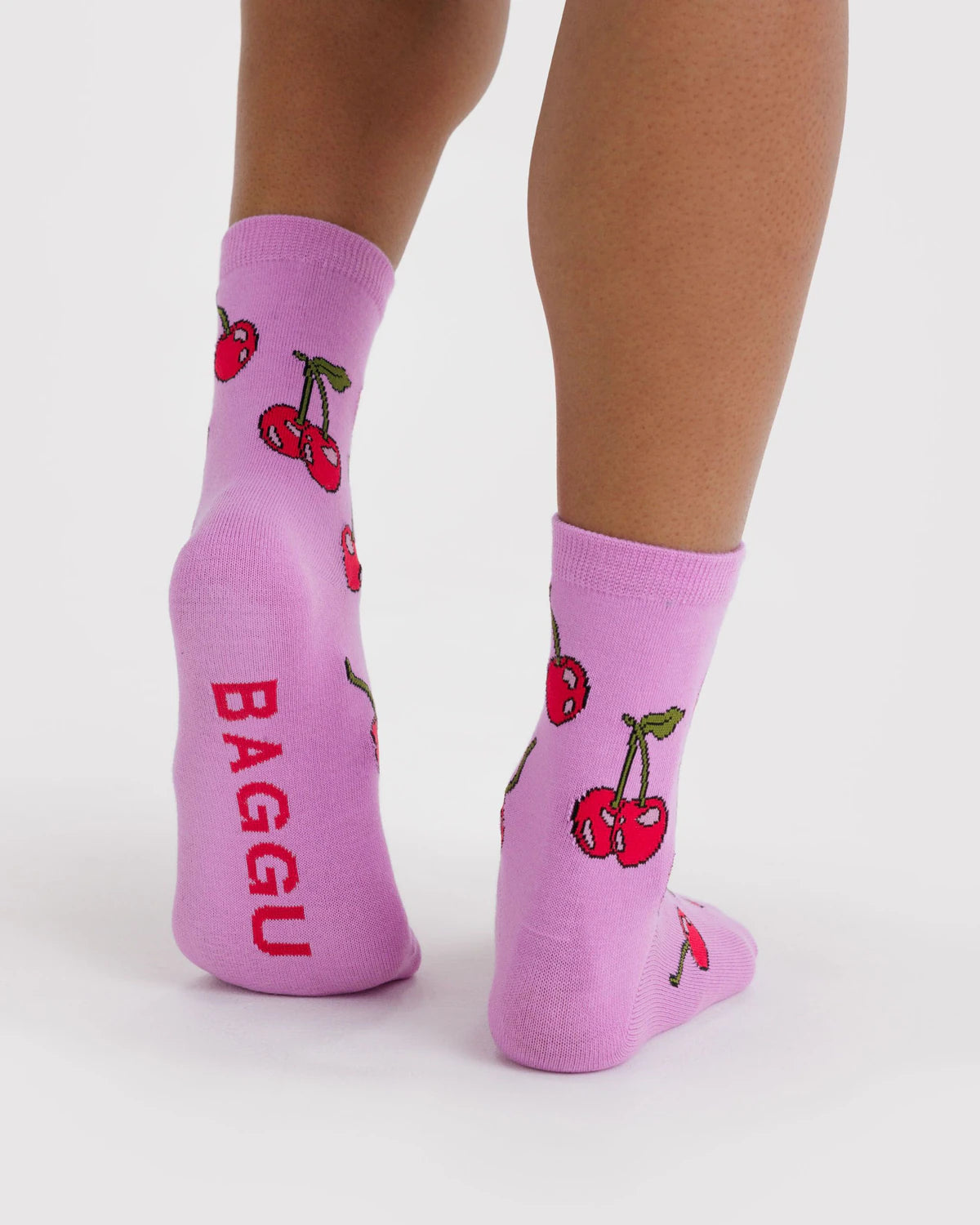 Baggu - Crew Sock | Cherries