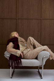 Arctic Fox & Co. - The Stockholm Scarf | Cherry Lacquer