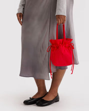 Baggu - Nylon Drawstring Bag | Candy Apple