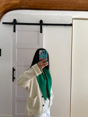 Billy Bamboo - Merino Wool Cravat Scarf | Leaf