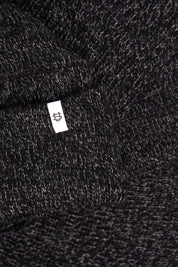 Upstate Stock - Upcycled Wool Ragg Beanie | Black Melange