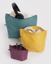 Baggu - Go Pouch Set | Jewel Mix