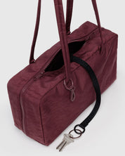 Baggu - Nylon Bowler Bag | Mahogany