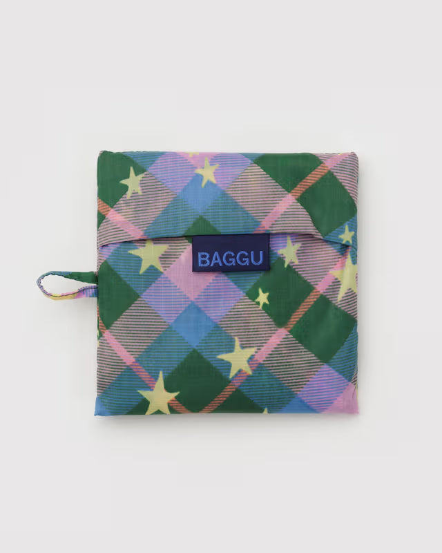 Baggu - Standard Baggu | Green Star Plaid