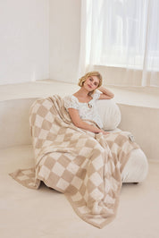 Arctic Fox & Co. - The Teddy Throw | Beige Check