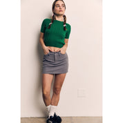 The Blank Lab - Basic Twill Skort | Grey