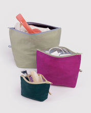 Baggu - Go Pouch Set | Lagoon Mix