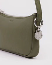 Baggu - Recycled Leather Pochette | Loden