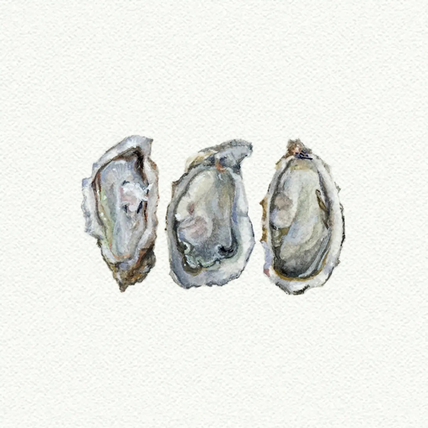 Karen Libecap - Tiny Paintings | Oysters