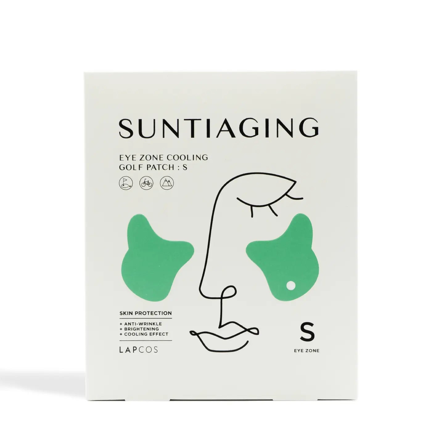 LAPCOS - Sunti-Aging Eye Zone Cooling Golf Patch