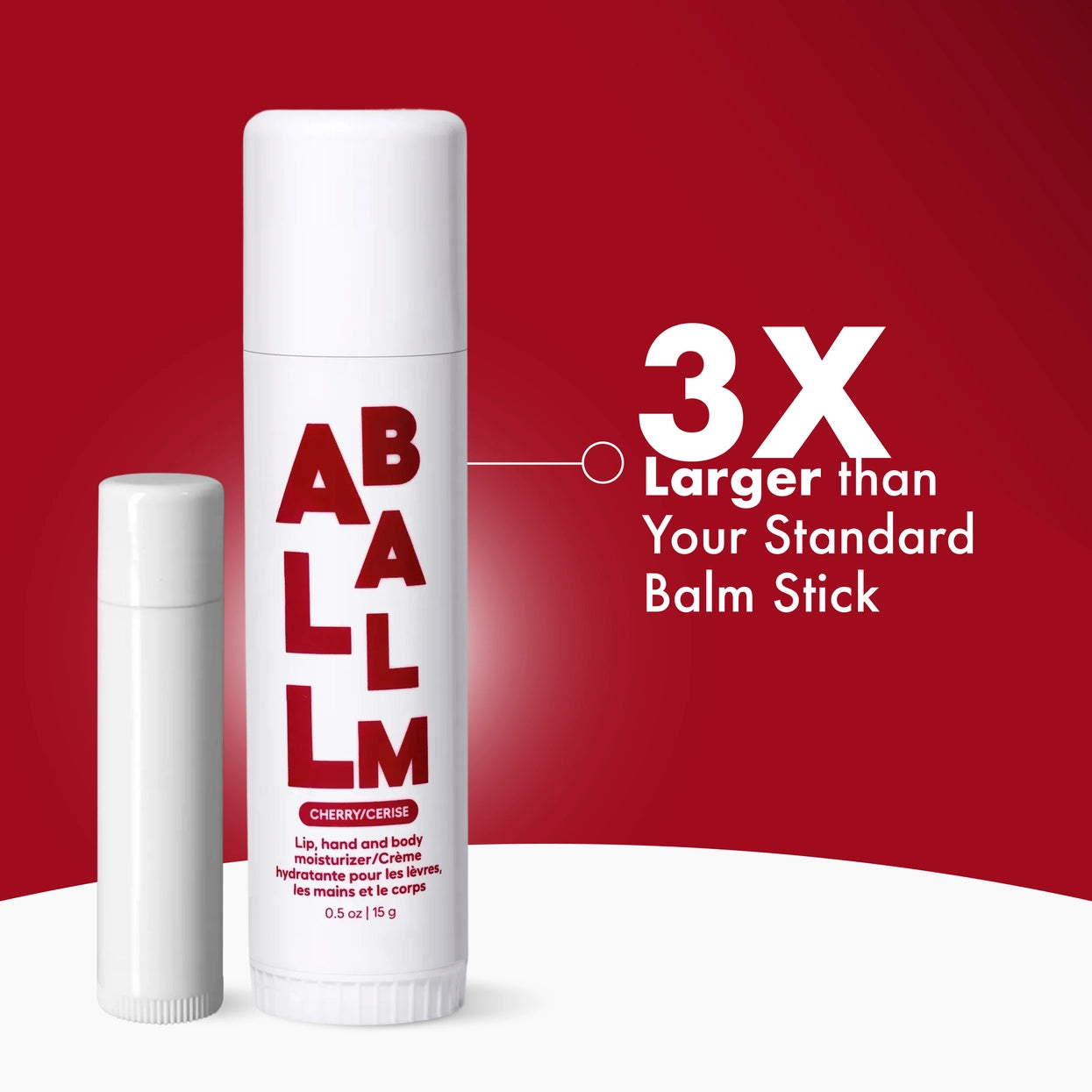 Zizia Botanicals - Giant All Balm Jumbo Stick | Cherry