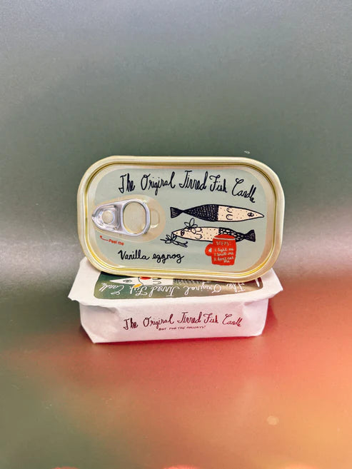 The Original Tinned Fish Candle | Vanilla Eggnog