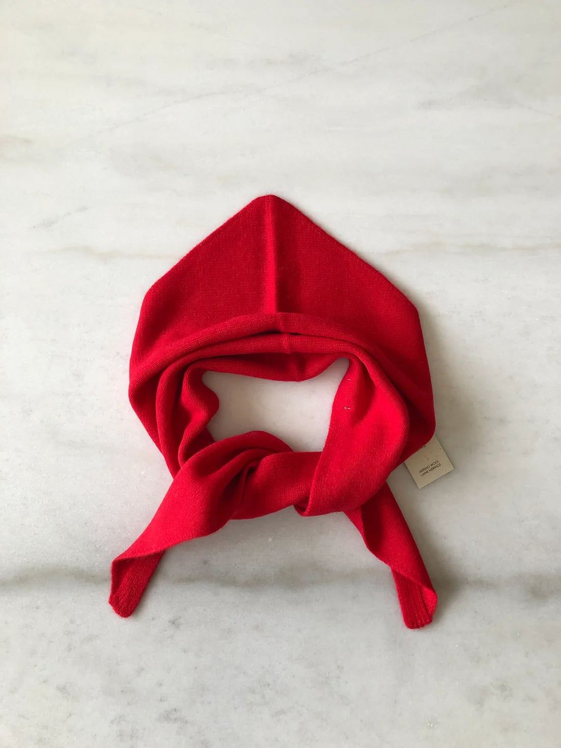Billy Bamboo - Merino Wool Cravat Scarf | Red Apple