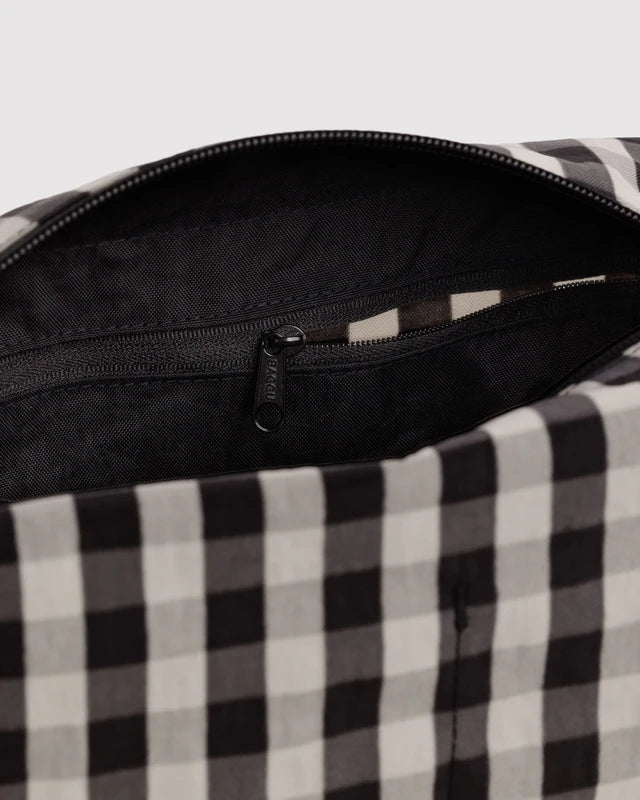 Baggu - Dopp Kit | Black and Cream Gingham
