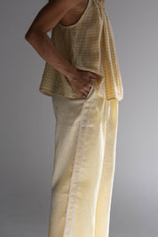 LOCOLINEN - Linen Tie Top | Butter Check
