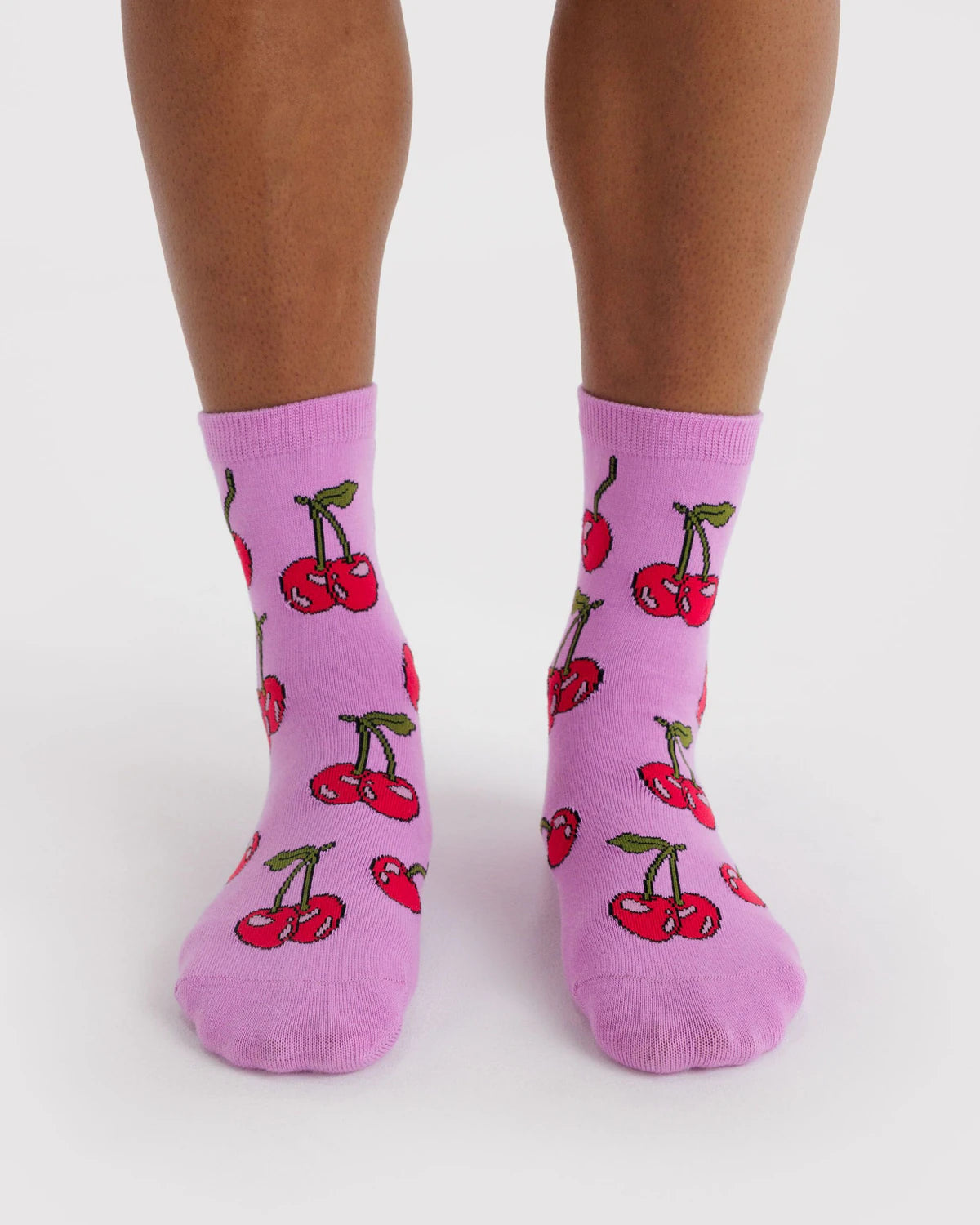 Baggu - Crew Sock | Cherries