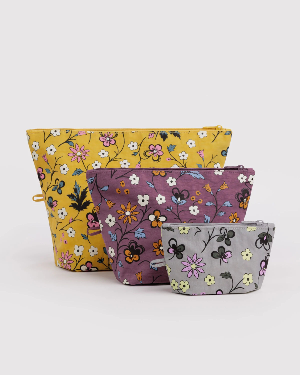 Baggu - Go Pouch Set | Wildwood Mix