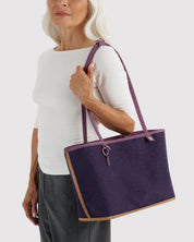 Baggu - Medium Nylon Reversible Tote | Wild Plum Mix