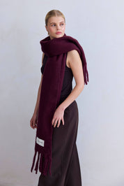 Arctic Fox & Co. - The Stockholm Scarf | Cherry Lacquer