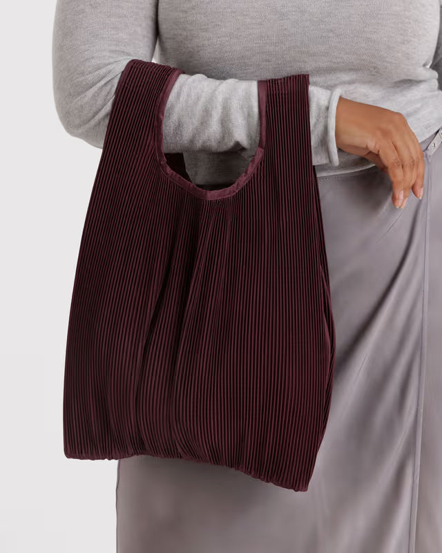 Baggu - Pleated Baggu | Mahogany