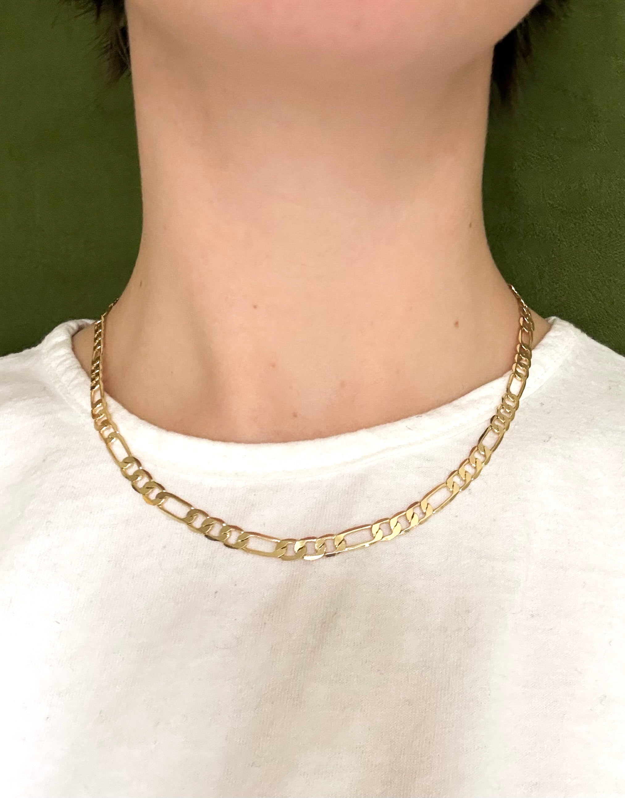 Made Community - Big Figaro Chain Layering Necklace