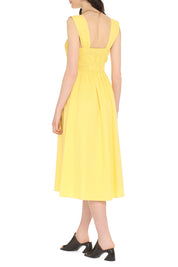 Staud Ida Dress in Yellow (L)