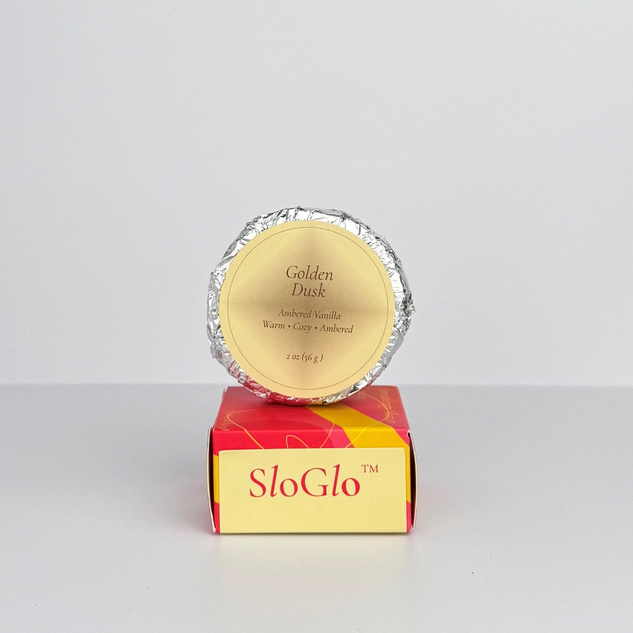 SloGlo - Golden Dusk Shower Steamer | Ambered Vanilla