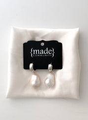 Made Community - Baroque Pearl Girlie Earrings