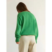 Blank Lab - Perfect Cotton Sweater | Tennis Green