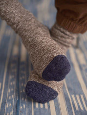 Mollusk - Marled Utility Sock | Walnut