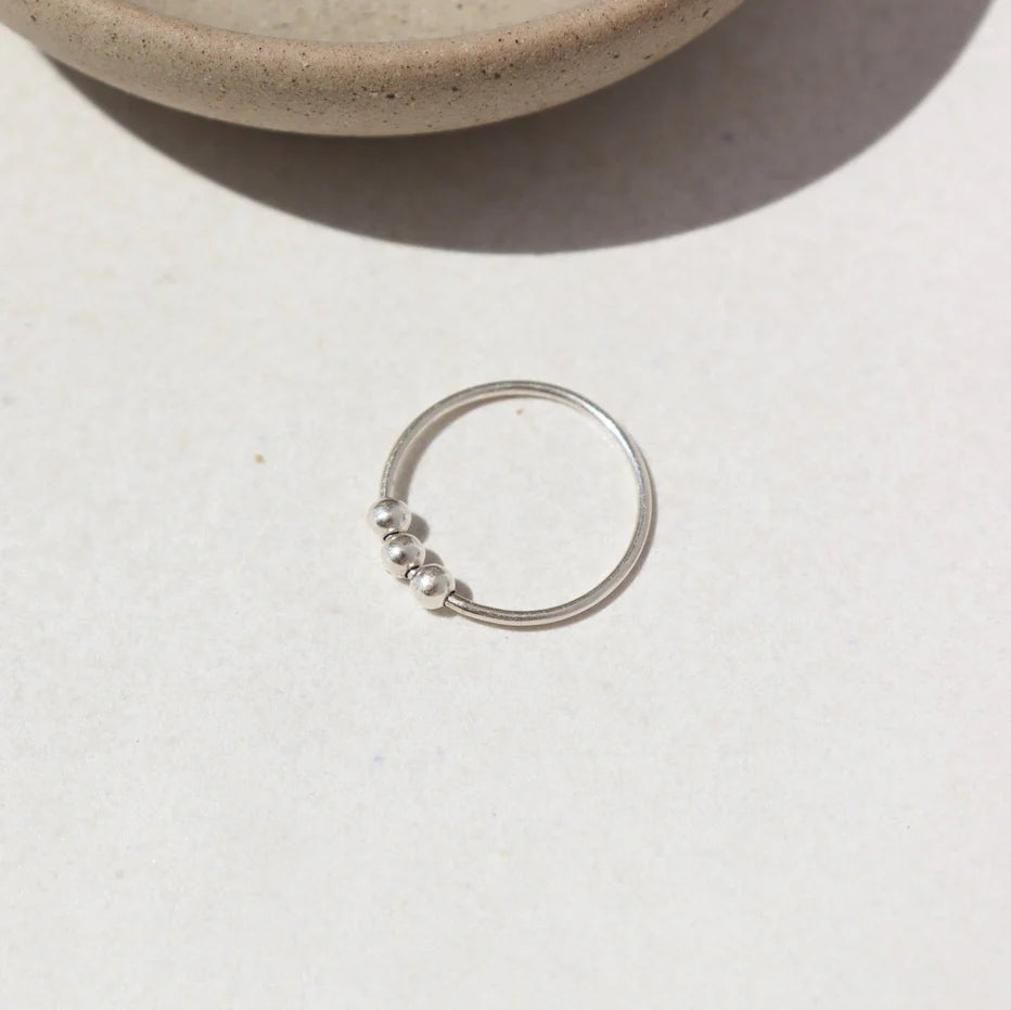 Token Jewelry - Meridian Fidget Ring  | Sterling Silver