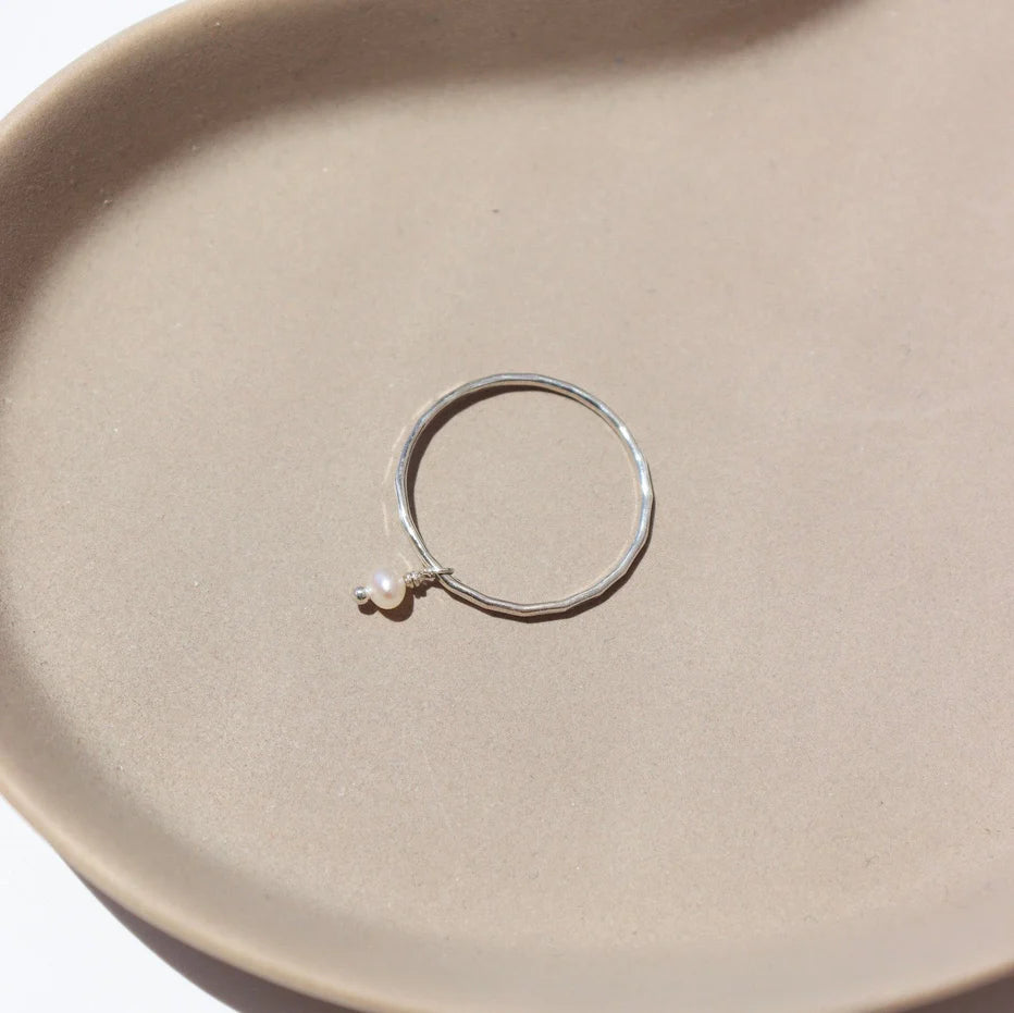 Token Jewelry - Pearla Ring  | Sterling Silver