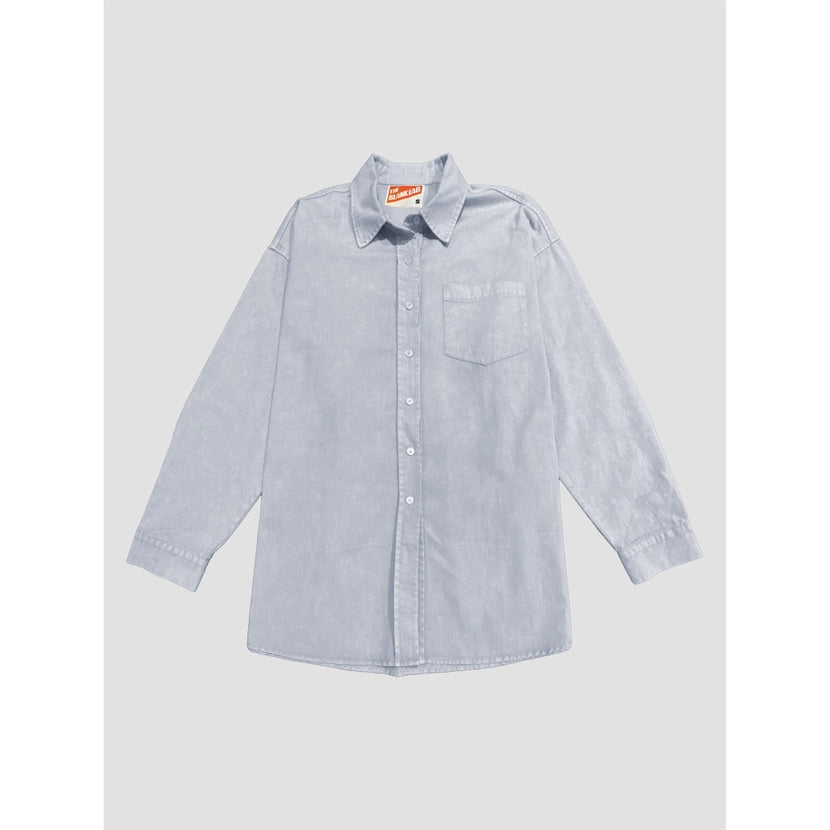 Blank Lab - Oversized Classic Dress Shirt | Blue