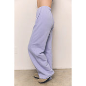 Blank Lab - Organic Cotton Terry Wide Pants | Lavender
