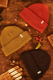 Upstate Stock -  Upcycled Cotton Watchcap | Dark Goldenrod