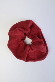 Eco Raw Studio - Raw Silk Naturally Dyed Hair Scrunchies: Terra Cotta