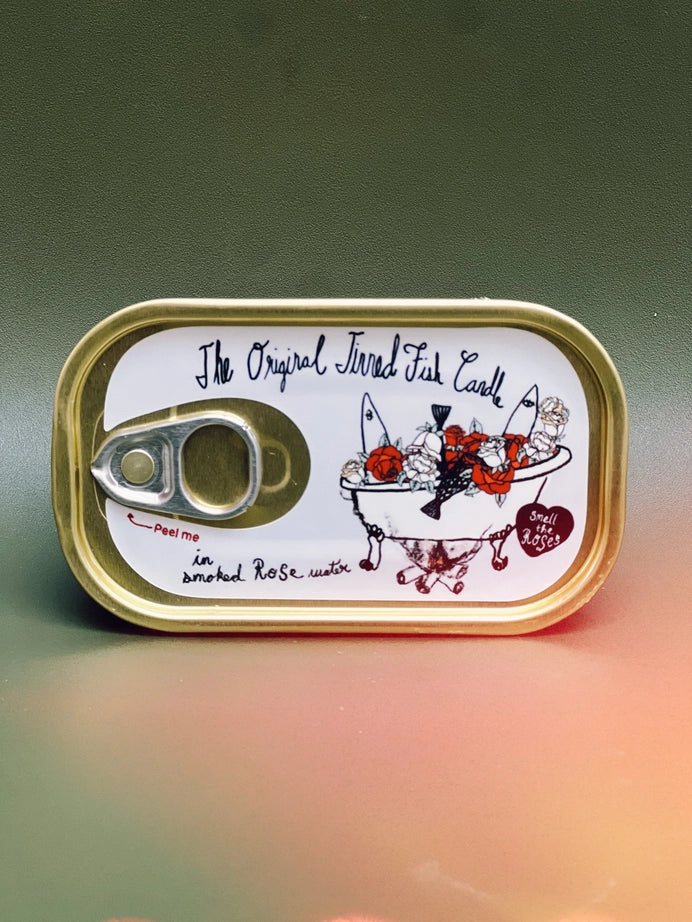 The Original Tinned Fish Candle | Smoked Rose Water