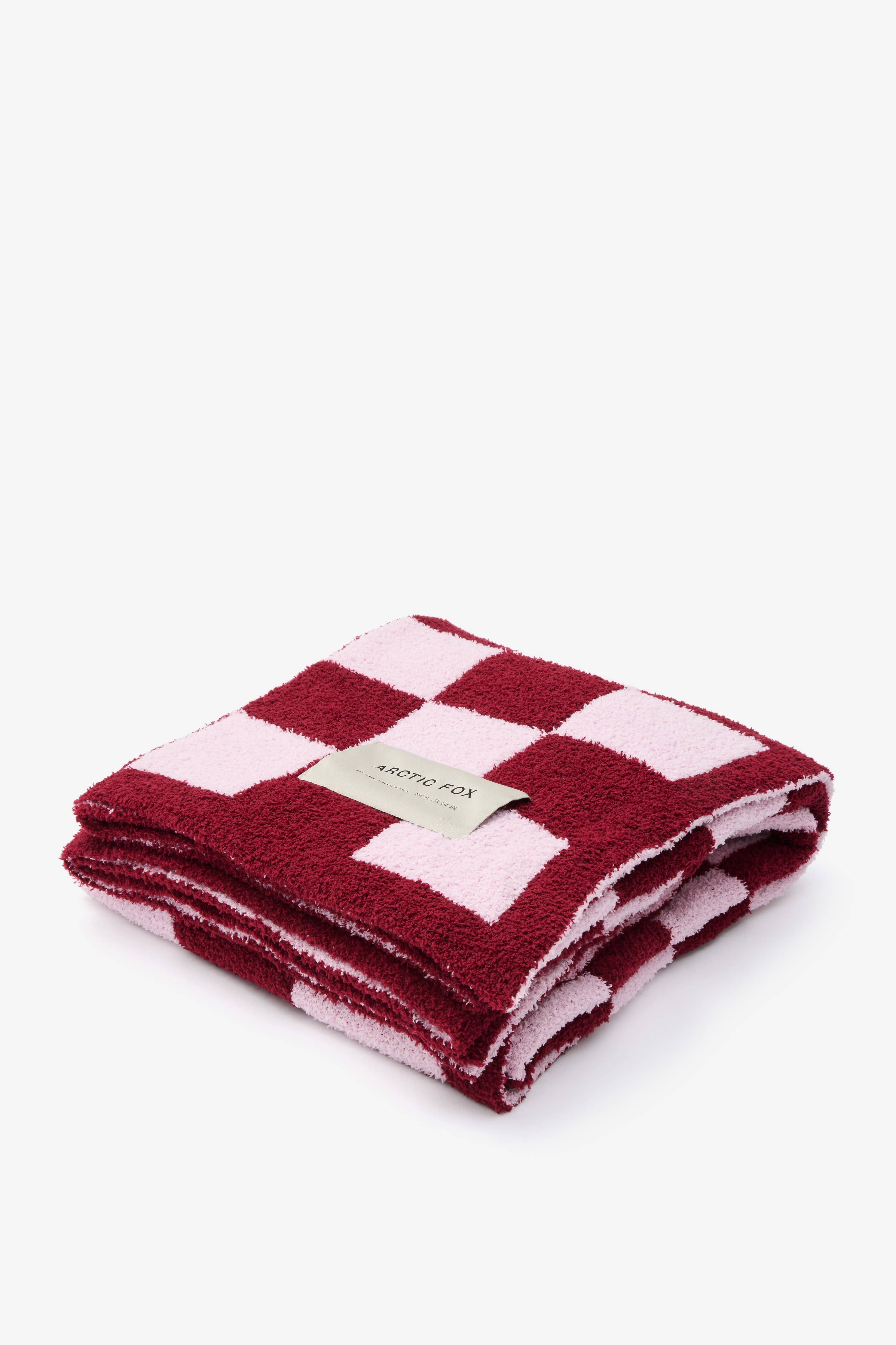 Arctic Fox & Co. - The Teddy Throw | Pink Check