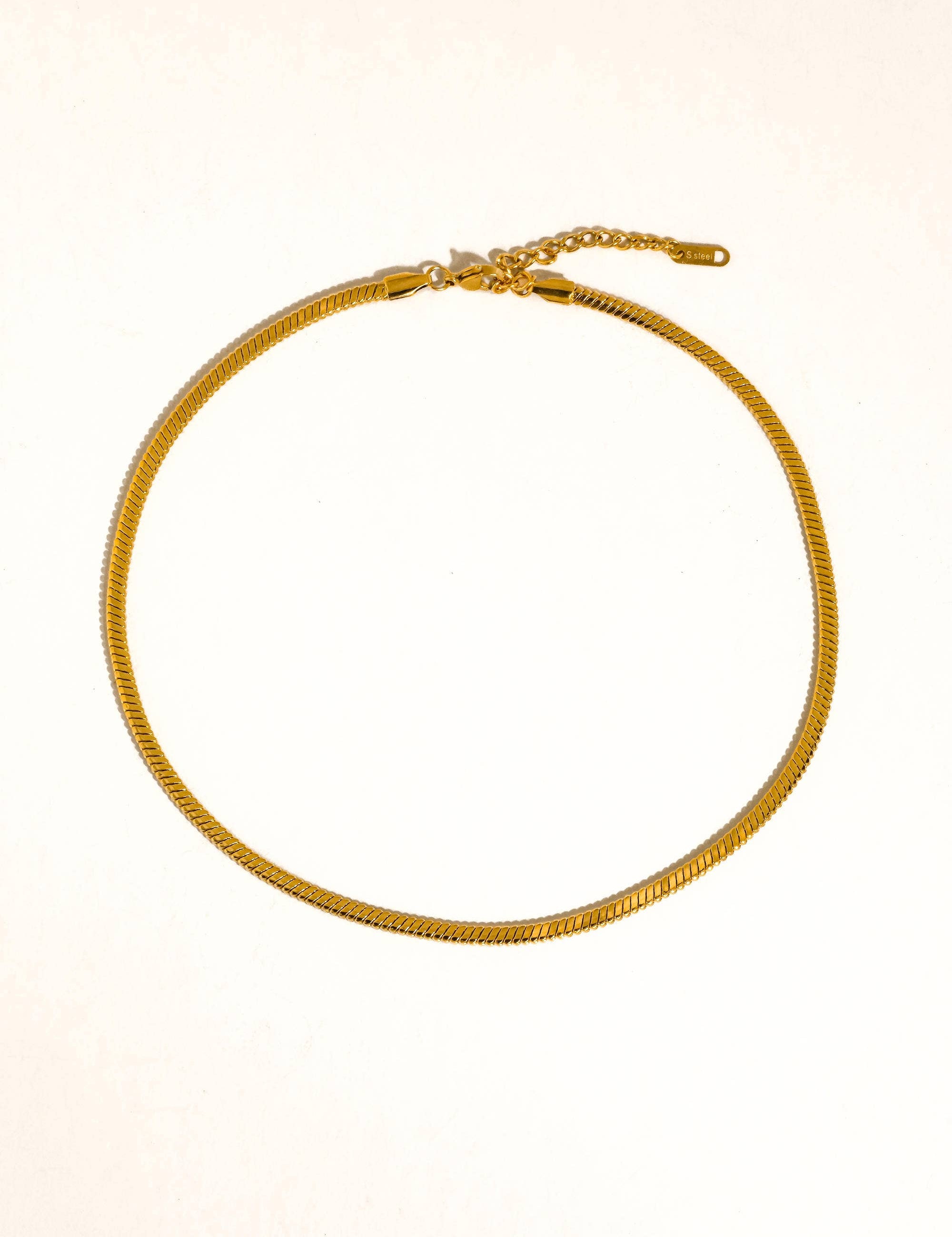 Flânerie by MAIQ - Papillon 18K Gold Non-Tarnish Classic Snake Chain Necklace