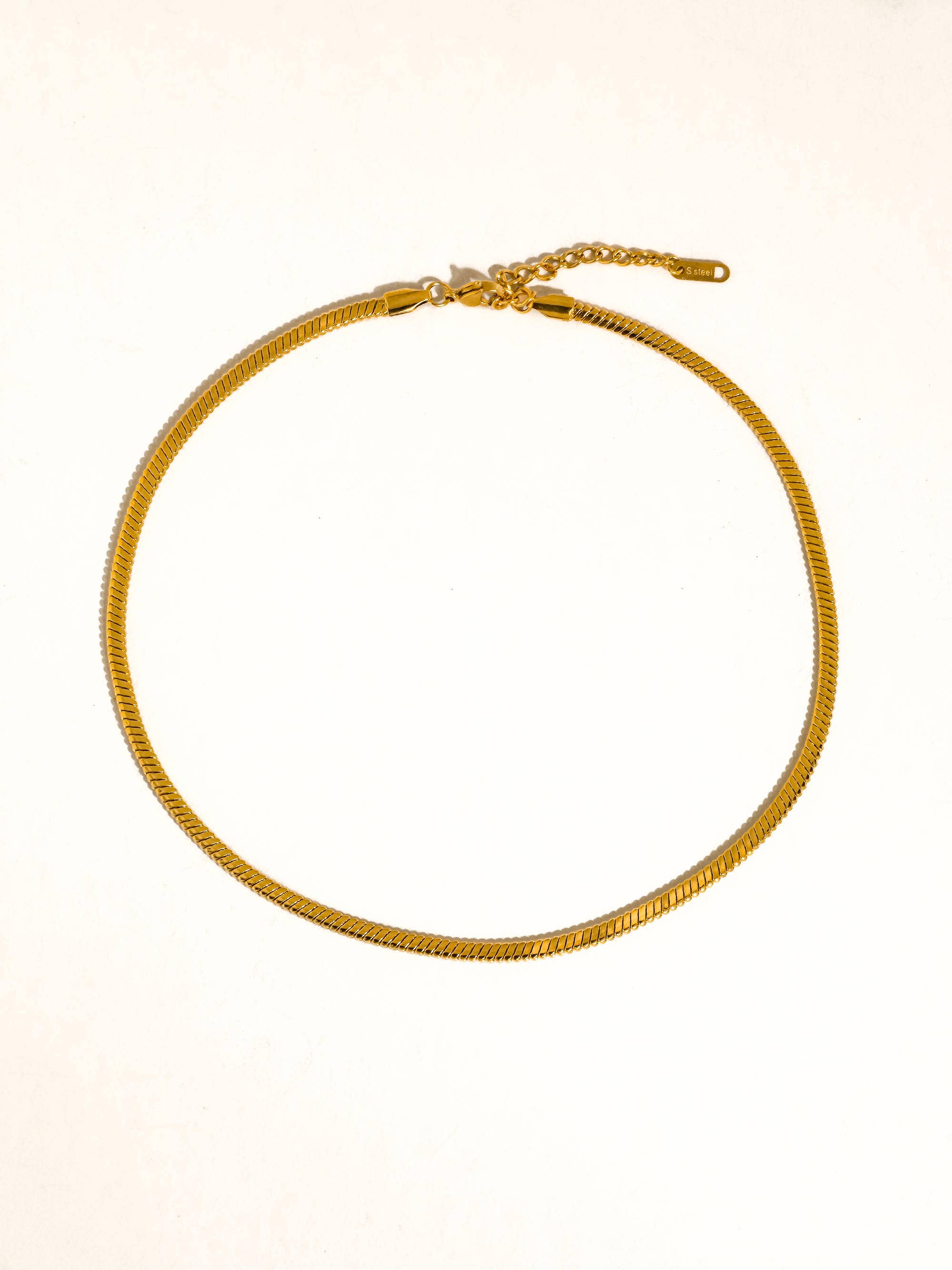 Flânerie by MAIQ - Papillon 18K Gold Non-Tarnish Classic Snake Chain Necklace