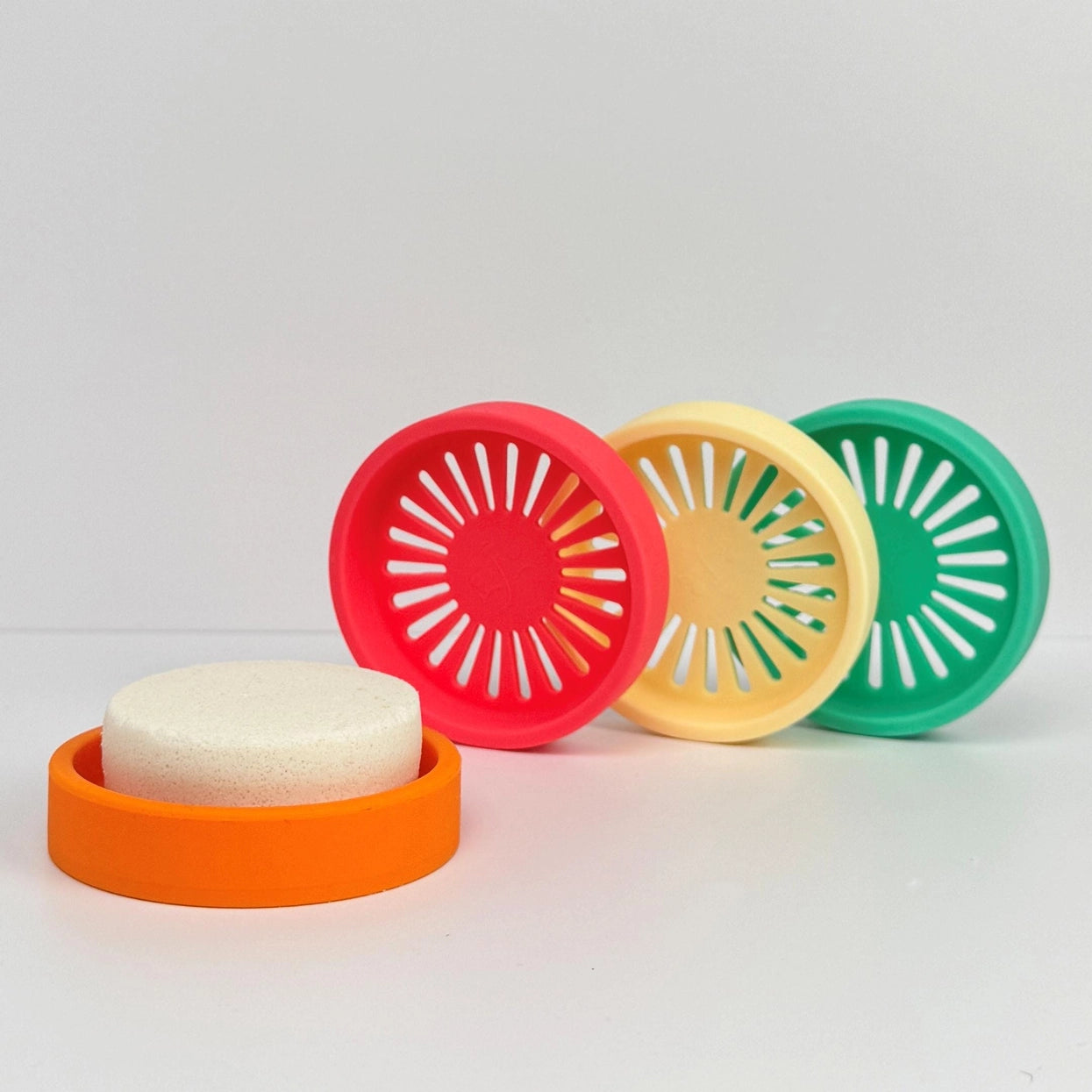 SloGlo - Silicone Shower Steamer Tray | Multiple Colors